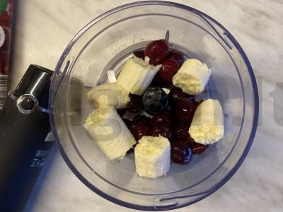 Vyšnių-kokosų smoothie Žingsnis 2
