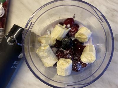 Vyšnių-kokosų smoothie Žingsnis 3