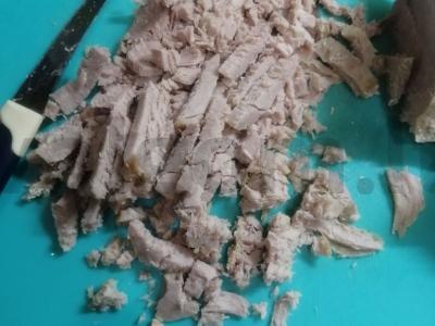 Mėsos tartaletės su sūrio kepure Žingsnis 3