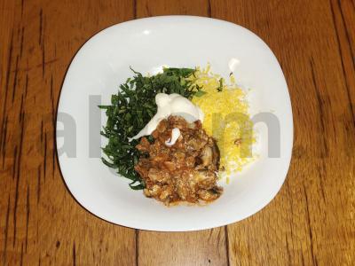 Cukinijų ritinėliai su silkėmis pomidorų padaže Žingsnis 5