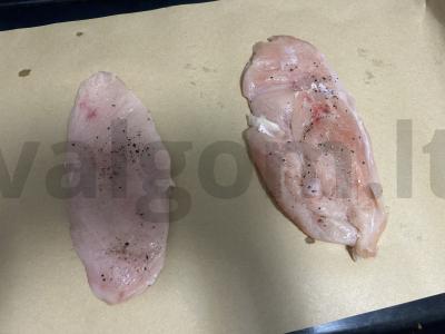 Vištiena su ananasais po sūrio apvalkalu Žingsnis 2