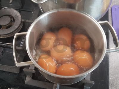 Špinatų sriuba su kiaušiniais Žingsnis 2