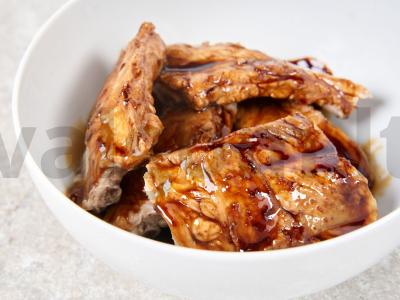 Šonkauliukai medaus padaže Žingsnis 3