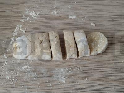 Sūrio blynai su grietine ant kvietinių miltų Žingsnis 3