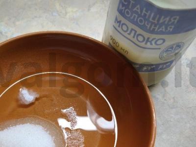 Vegetariški kokosiniai sausainiai Žingsnis 1