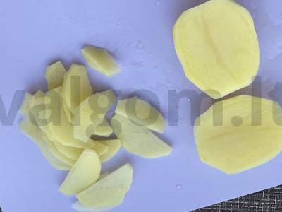 Prancūziškas sluoksniuotas mėsa su bulvėmis Žingsnis 3