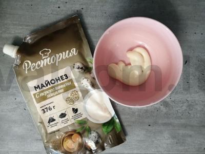 Majonezo padažas „Universalus“ Žingsnis 1
