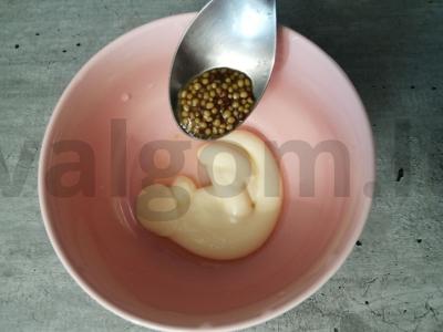 Majonezo padažas „Universalus“ Žingsnis 4