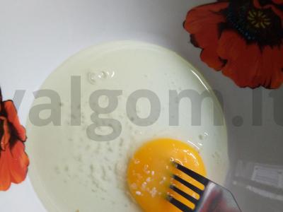 Kefyro blynai su avižomis Žingsnis 1