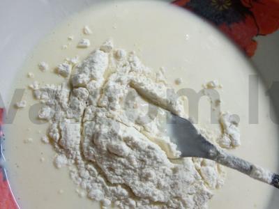 Kefyro blynai su avižomis Žingsnis 4