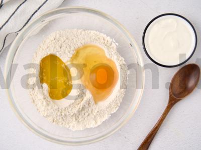 Namų bandelės dešrainiams Žingsnis 3