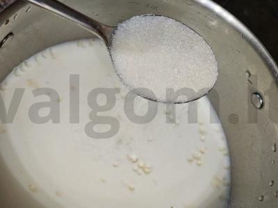 Ryžių košė su obuoliu Žingsnis 2