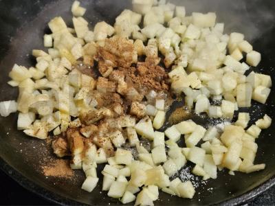 Ryžių košė su obuoliu Žingsnis 4