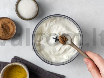 Varškės desertas „Švelnumas“ Žingsnis 3