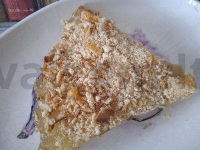 Obuolių pyragas su mandarinais pagrindine nuotrauka