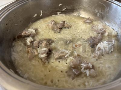 Troškintas ryžiai su jautiena sultinyje Žingsnis 11