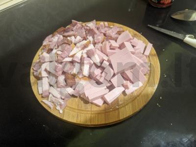 Greitoji soljanka su rūkytomis ir virtais dešromis Žingsnis 3