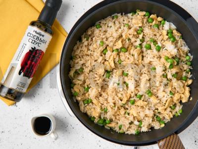 Kinietiškas keptas ryžiai Žingsnis 7