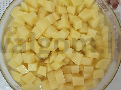 Lengvas konservuoto avinžirnio sriuba Žingsnis 3