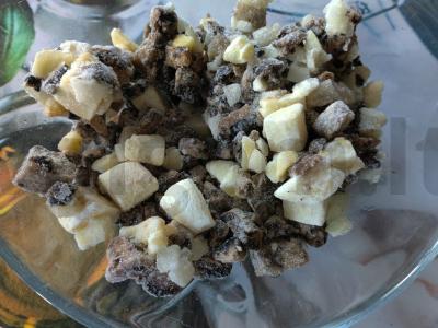 Pupelės su ryžiais, kalakutiena ir grybais daržovių sultyse Žingsnis 1