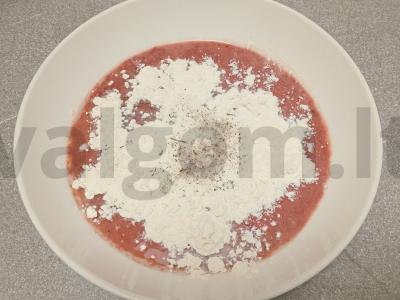 Vištienos kepenėlių užkandžių pyragėliai Žingsnis 4