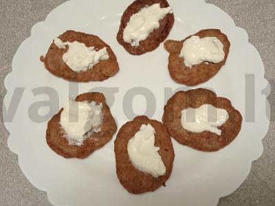 Vištienos kepenėlių užkandžių pyragėliai Žingsnis 14