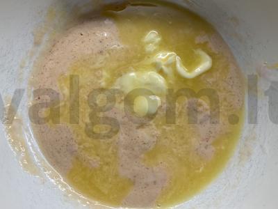 Jogurtiniai sausainiai Žingsnis 2