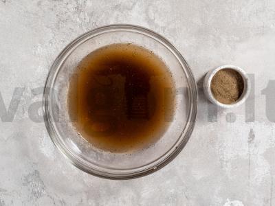 Namų stiliaus džiovintos mėsos salotos Žingsnis 5