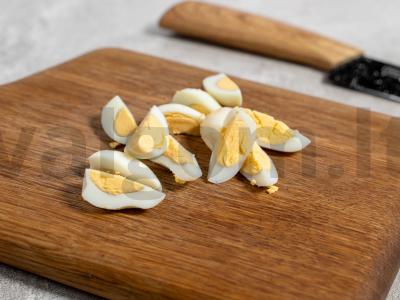 Namų stiliaus džiovintos mėsos salotos Žingsnis 12