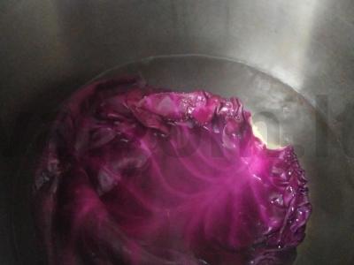 Neįprasti violetiniai balandėliai Žingsnis 2