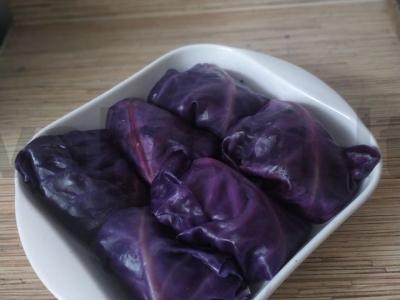 Neįprasti violetiniai balandėliai Žingsnis 8