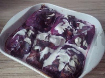 Neįprasti violetiniai balandėliai Žingsnis 9