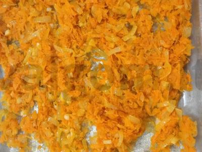 Puikūs blauzdikauliai su ryžiais ir daržovėmis karija Žingsnis 4