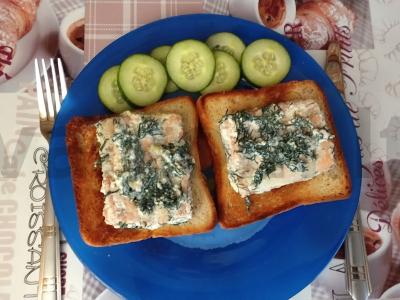 Lašišos filė grietinėlėje pagrindine nuotrauka