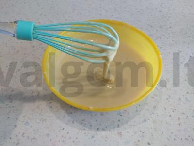 Pankekai „Amerikietiška svajonė“ Žingsnis 2