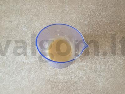 Manų košė su bananų piurė ir uogiene Žingsnis 6