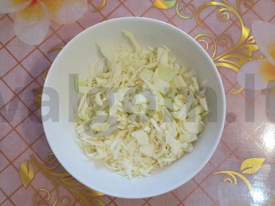 Salotas „Ryški gražuolė“ Žingsnis 1