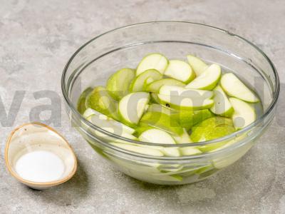 Džiovinti obuoliai kompotui Žingsnis 2