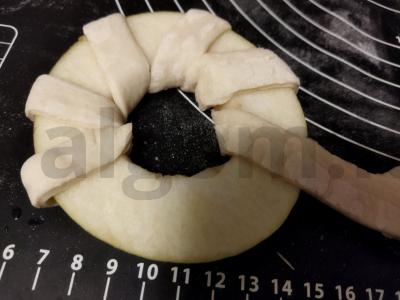 Desertas „Obuoliukai tešloje“ Žingsnis 4