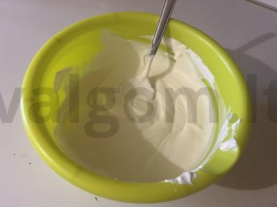 Trijų ingredientų varškės sūris Žingsnis 4