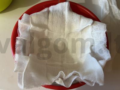 Trijų ingredientų varškės sūris Žingsnis 6