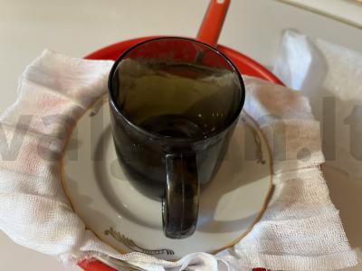 Trijų ingredientų varškės sūris Žingsnis 8