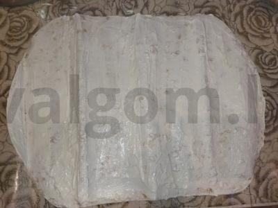 Tortilija su keptais grybais ir korėjietiška morkų salotomis Žingsnis 1