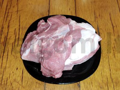 Kepamas kiaulienos šašlykas „Neįprastas“ Žingsnis 1