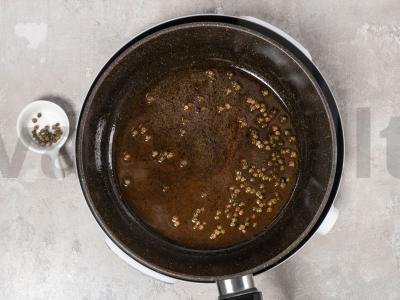 Pipirinė steika su bulvėmis grietinėlės padaže Žingsnis 8