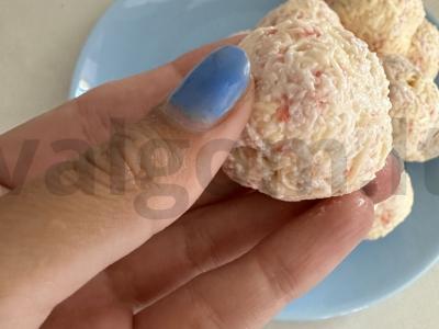 Užkandis „Rutuliukai šventei“ Žingsnis 2