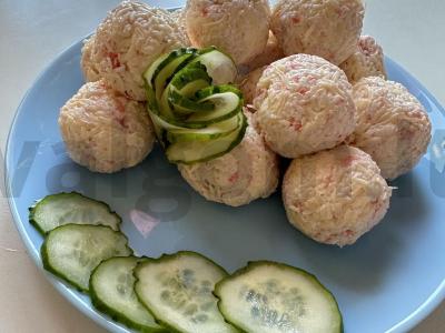 Užkandis „Rutuliukai šventei“ pagrindine nuotrauka