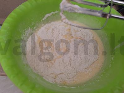 Tortas „Patingėlis“ Žingsnis 3