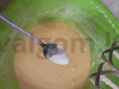 Tortas „Patingėlis“ Žingsnis 4