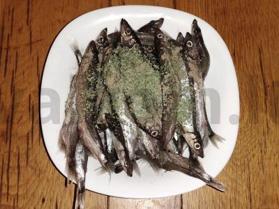 Šprotai ant anglių „Kaip sėklos“ Žingsnis 2